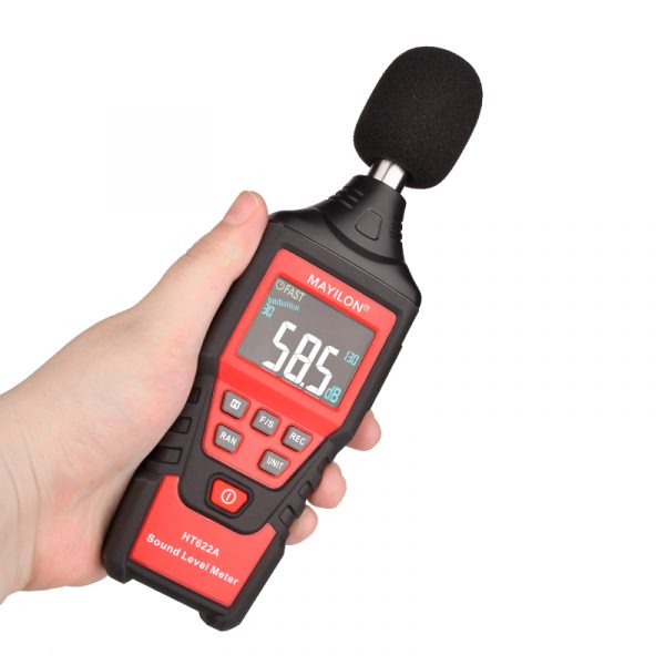 Digital Sound Level Meters HABOTEST HTR622A Noise Decibel Noise Audio detector  Noise Measuring Instrument - Image 6