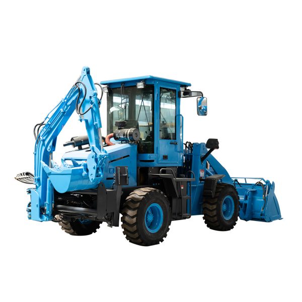 Earth moving machine Mini Backhoe loader Compactor front end loader - Image 3