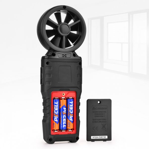 Handheld Anemometer Portable Wind Speed Meter CFM Meter Wind Gauge with LCD Backlight for Weather Data Collection Outdoor Events - Image 4