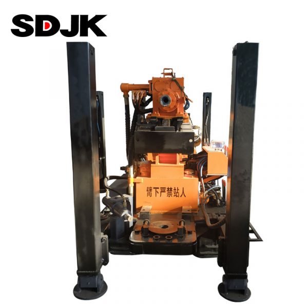 180M Water Drilling Rig Pneumatically Working With Air Compressor Or Mud Pump - Image 3