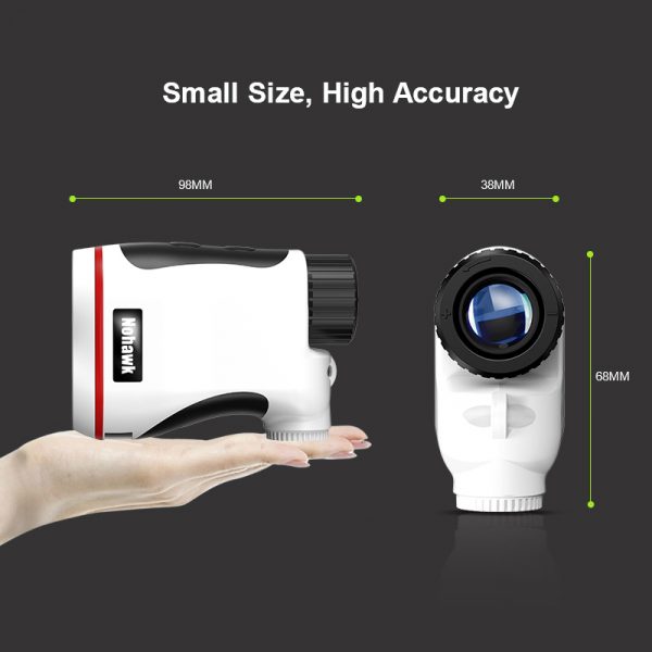 Nohawk R-1000M HD Golf Rangefinder Distance Meter Laser with Big Eyepiece Range Finder For Hunting - Image 2