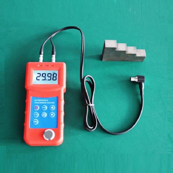 0.01mm Resolution and 1.0-300mm Measure Range Ultrasonic Thickness Gauge UM6800 Ultra-sonic 1.0 to 300mm 4 Digits LCD Mm/inch - Image 2