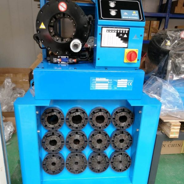 SP60 vertical hydralic hyd brake hose crimping machine SP60 hydraulic hose press - Image 5
