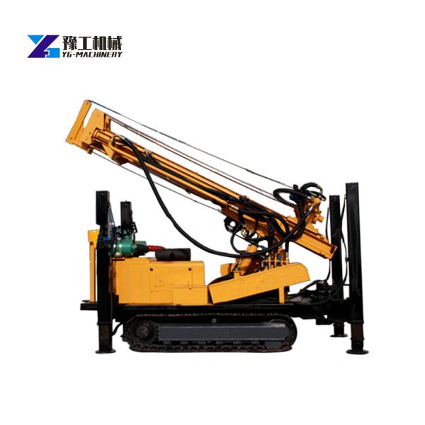 China Manufacture Crawler Hydraulic Hard Rock water well Mine Drilling Rig Machine - Image 3