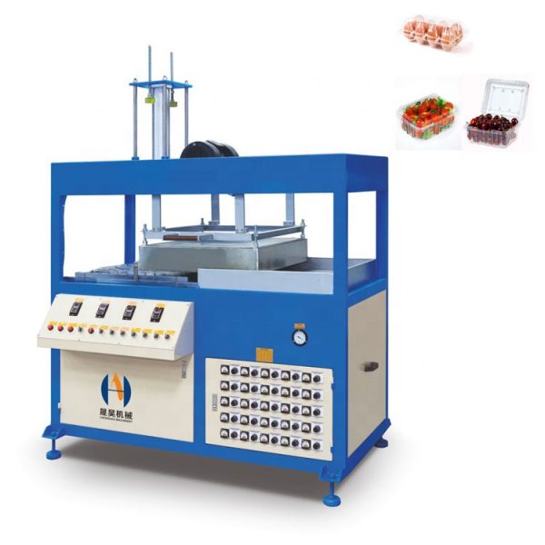 Small Manual PE PP PVC PET ABS PS EPS Hips PMMA Plastic Vacuum Forming  Machine - Image 6
