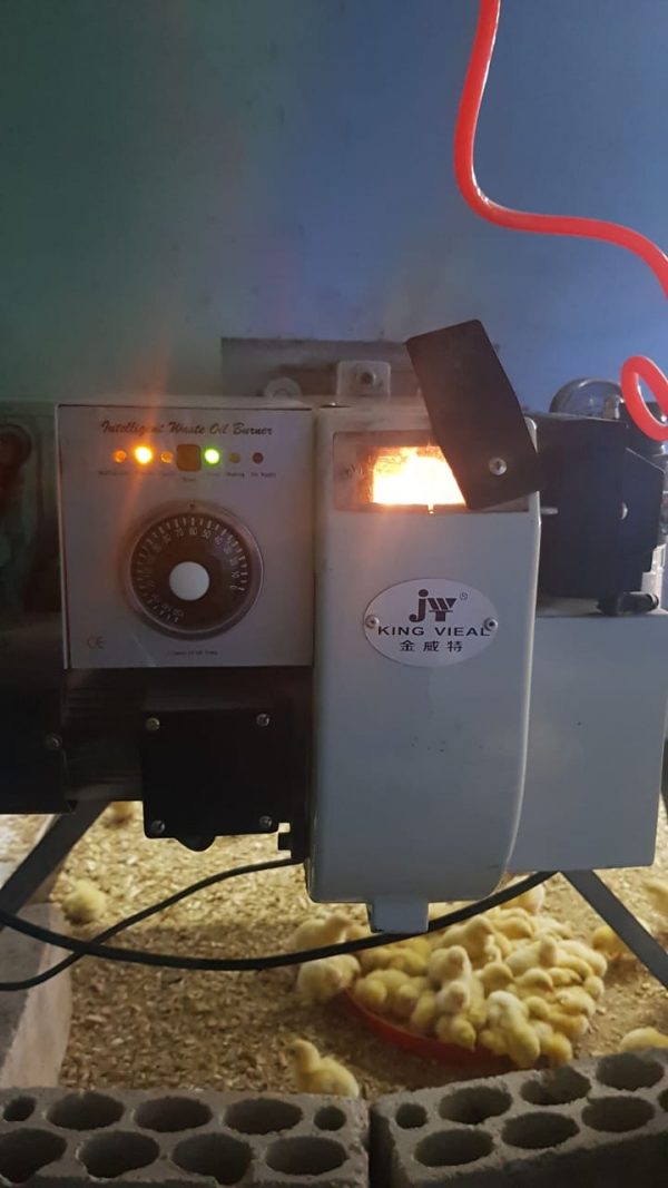 ignition transformer integrated kingwei 3-5L/H used waste vegetable oil burner - Image 5