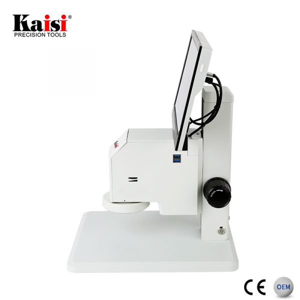 200DP  HD video microscope 12-78X Video Microscope High Precision HMDI VGA Output Digital Microscope With LED Light - Image 3