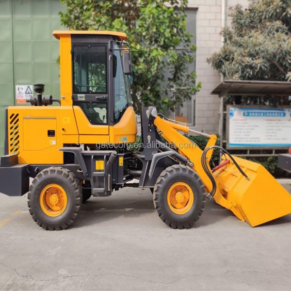 High Quality Best Agriculture Equipment Fermented Chicken Manure Organic Forklift Type Compost Turner Mushroom Mini Wheel Loader - Image 2