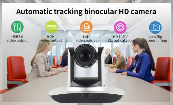HSD-UV100U-12  12x zoom 1080p microscope camera auto tracking Video conferencing system - Image 5