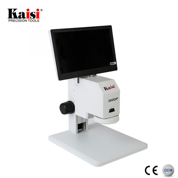 200DP  HD video microscope 12-78X Video Microscope High Precision HMDI VGA Output Digital Microscope With LED Light - Image 5