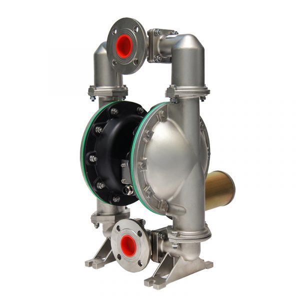 4 inch Stainless steel pneumatic air operated double diaphragm chemical pump - Image 3