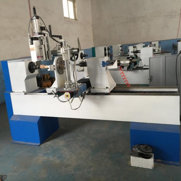 March Expo 2021 Multifunctional Direct Variable Speed High Quality Low Price 1530 Chinese CNC Wood Turning Lathes - Image 4