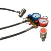 R744 Manifold Gauge Set Manometer Diagnostic Tool Air Conditioning Refrigerant Gas Fit Mercedes Maybach and other cars