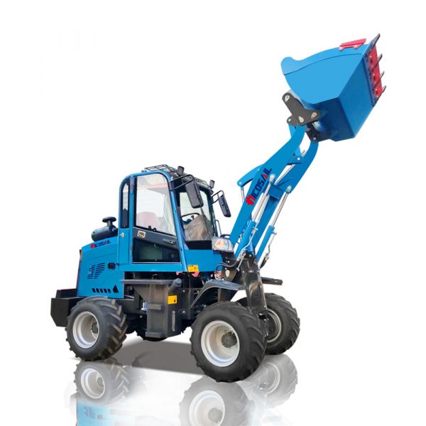 With cheap price wheel backhoe loader top loader front end loader avant payloader machine for sale - Image 6