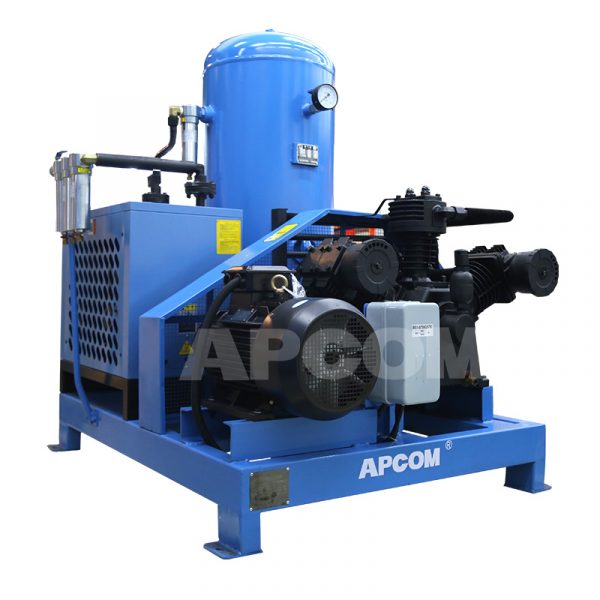 APCOM 30Bar 1.2m3/min High Pressure Oil Injection Piston aircompressor for Laser Cutting Machine - Image 3