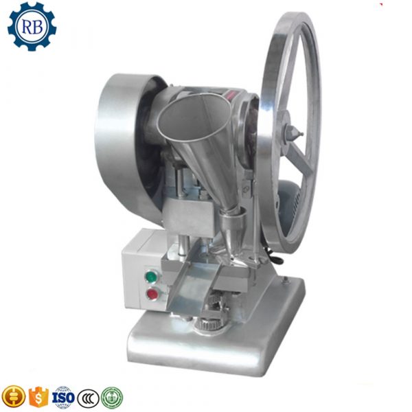 Made in China candy tablet make machine single head electric tablet press machine pill press manual punching machine - Image 5