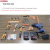 Household Repair Tool 115 Pcs Tool Kit Wrench Plier Power Drill Tool Sets
