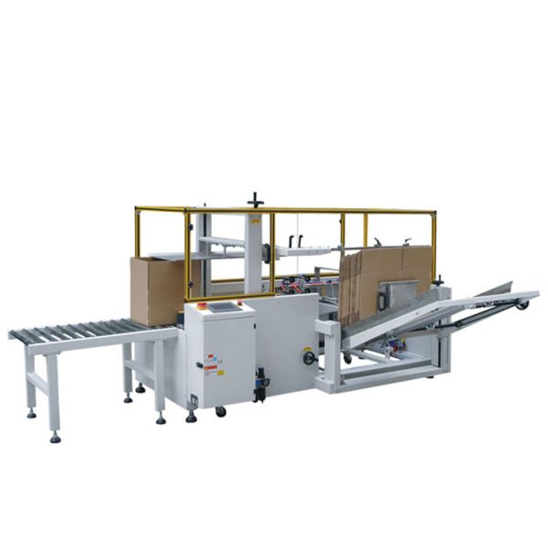 Automatic Carton Molding Machine Easy operate fully automatic case erector with bottom sea opening machine and carton box bottom - Image 2