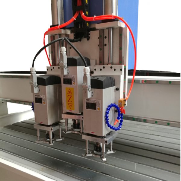 3 Heads 3-Axis CNC Router Wood carving machine with DSP controller Factory Supply - Image 3