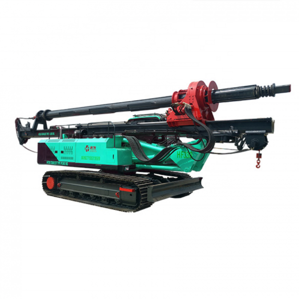 Factory Supply Customizable HF340 Rotary Drilling Rigs Hydraulic 170KW Engine Long Screw Pile Driver Drilling Rig - Image 6