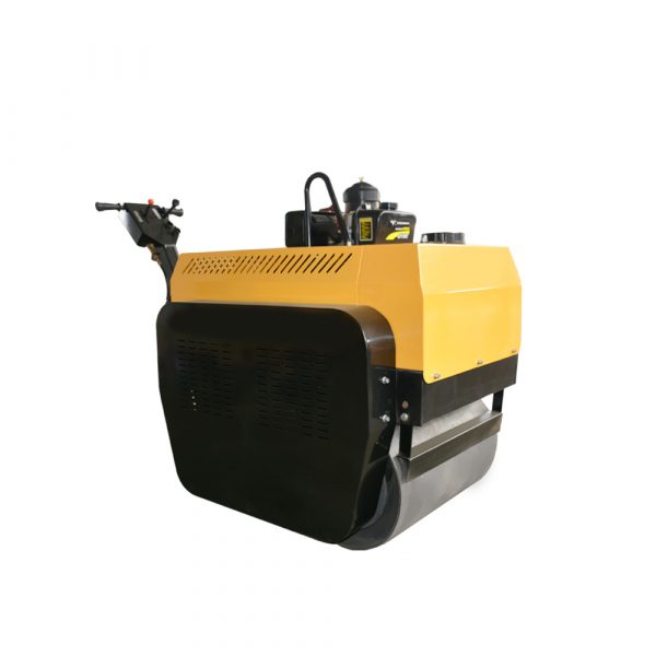 Vibratory road roller machine double drums vibrator road roller price of road roller in india - Image 2