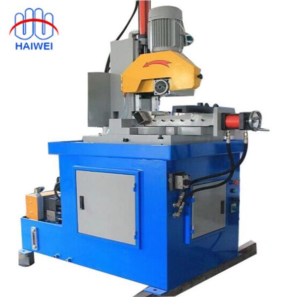 Hot Sale Water Saw Blade Pipe Cold Cutting Machine Competitive Price Provided 315-350 CE,ISO HAIWEI Semi-automatic 350 4KW - Image 5