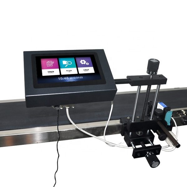 Newest updated Smart Inkjet Printer Intelligent Inkjet Marking Machine Automatic bottle date code Inkjet Printer with conveyor - Image 5