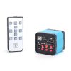 1080P HD 21MP HDMI-Compatible USB Industry Digital Video Inspection Microscope Camera 11.6 inch LCD Monitor 150X C-mount Lens