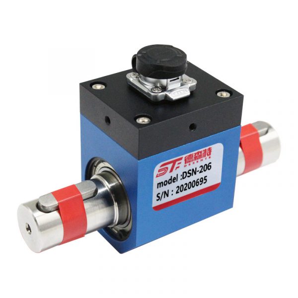 0-500Nm Sale Motor Fixed Measurement Strain Gauge Force Sensor Type Square Hole Shaft Dynamic Rotary Torque Transducer - Image 5