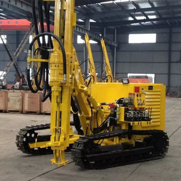 Crawler Mining Hydraulic DTH Rock Blasting Drilling Rig Machine for Open Pit Mining and Quarry - Image 3