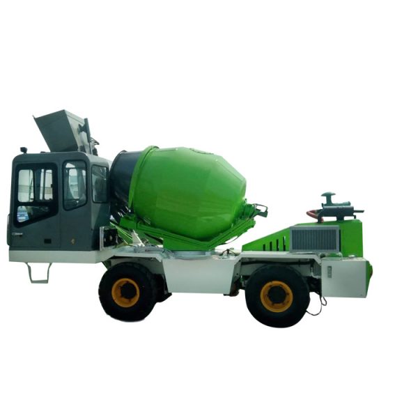 HAOHONG 2.6CBM 4CBM self loading concrete mixer truck price - Image 5