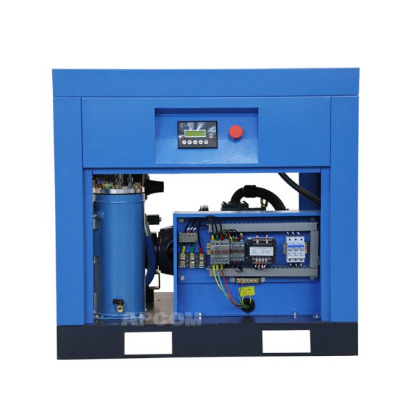 Air compression of Apcom fixed screw air compressor thermoforming machine - Image 3