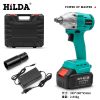 High Torque 20V Industry Lithium Battery Power Tools Charger Cordless Impact Electric Wrench