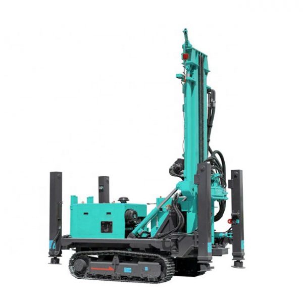 2021 Energy saving diesel HFX500 Crawler Type 500m Water Well Drilling Rigs drilling artesian well machine - Image 6