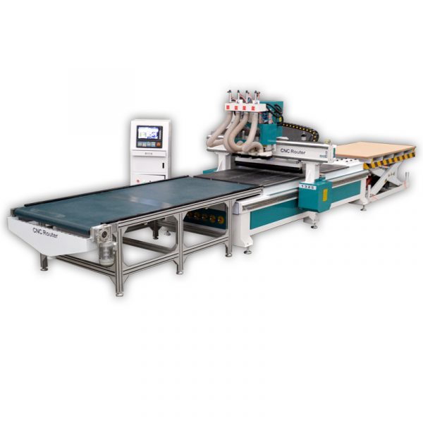 1325 atc cnc nesting machine automatic cnc atc router with auto feeding platform for wooden board cutting milling drilling - Image 6