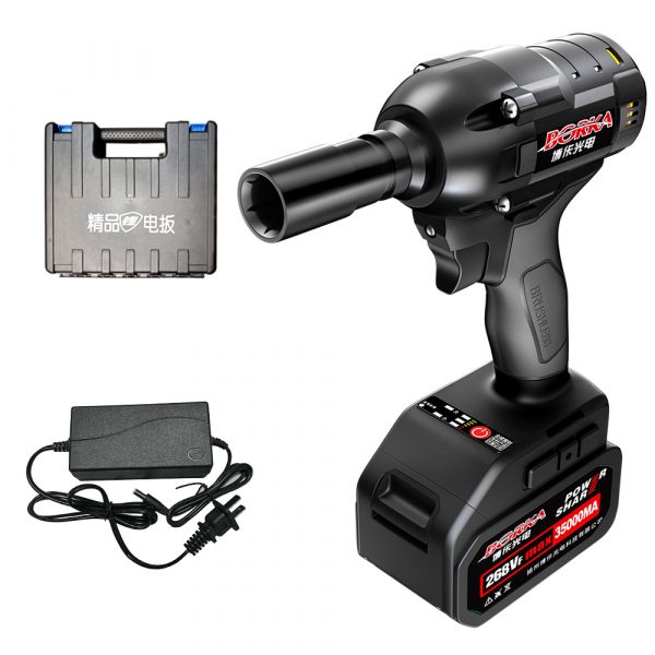 Borka power tools Li-ion battery cordless brushless electric impact wrench - Image 5