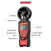 Handheld Anemometer Portable Wind Speed Meter CFM Meter Wind Gauge with LCD Backlight for Weather Data Collection Outdoor Events
