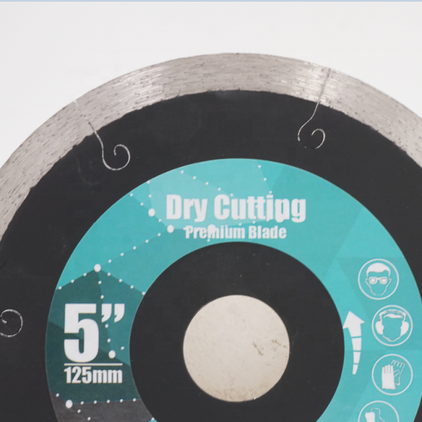 5Inch/125mm M1 CJ J-Slot  Continuous Rim Diamond Disc For Marble Ceramic Dekton - Image 2