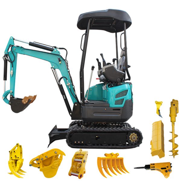 Super mini excavator 1.8ton 2ton excavator construction equipment hydraulic excavator - Image 2