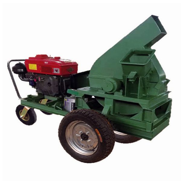 China Forestry Mobile Diesel Engine Wood chipper shredder Branch wood Chip Crusher Machine For Sale - Image 6