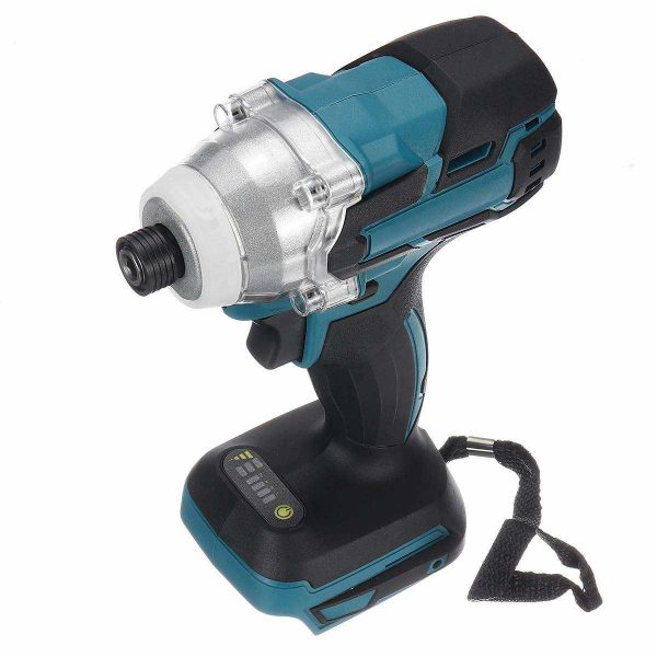 18V Impact  Cordless Electric Screwdriver Speed Brushless Impact Wrench Rechargable Drill Driver+ LED Light For Makit Battery - Image 5