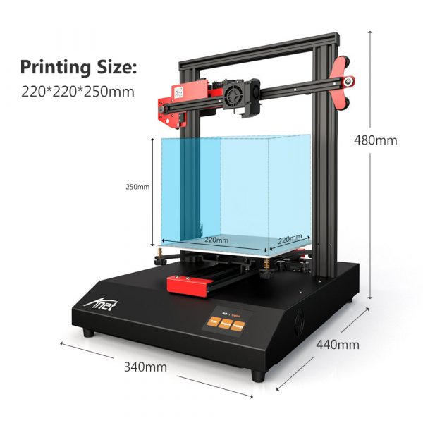 ANET ET4 3D Printer High-precision And Stability And Semi Auto Calibration For 220*220*250MM - Image 5