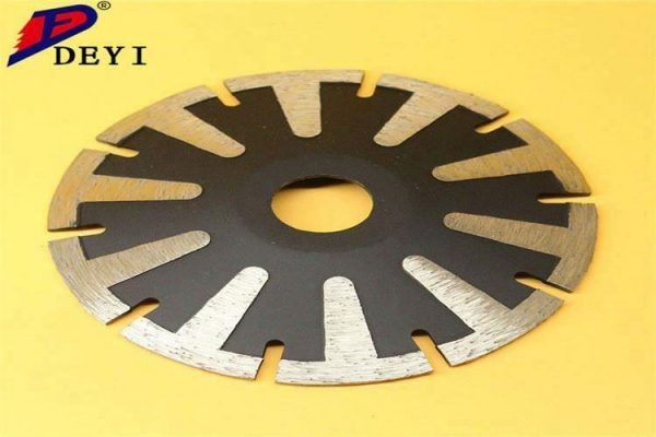 Hot Press Circular Sandstone Porcelain Continuous Rim 180mm Thin Turbo Diamond Skill Saw Blades For Concrete
