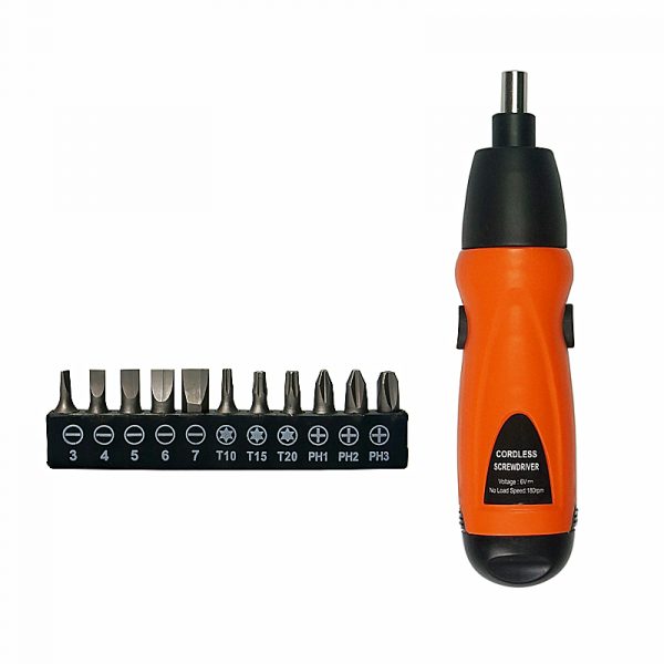 New mini Electric Screwdriver 6V Battery Operated Cordless with Drill Tool 11Pcs Bits Accessory Electric Household Screw Driver - Image 6