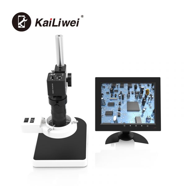 Industrial electron microscope with high definition camera CCD measurement photo and video zoom lens - Image 2