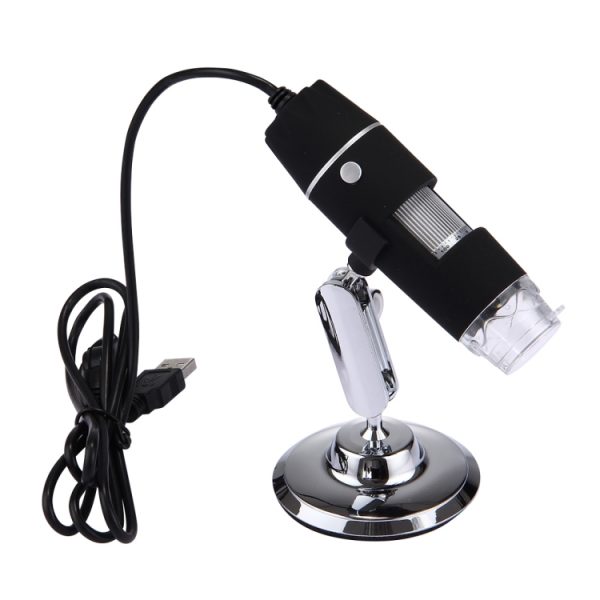 1000X Magnifier 0.3MP Image Sensor USB Digital Microscope with 8 LED & Professional Stand - Image 6