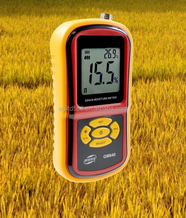 BENETECH GM640 Digital Grain Moisture Meter Hygrometer Tester Electrical With 3%-5% Backlight Plant Humidity Measuring Device - Image 3