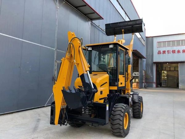 Haohong brand cheap HHWZ-920 small wheel backhoe loader for sale - Image 3