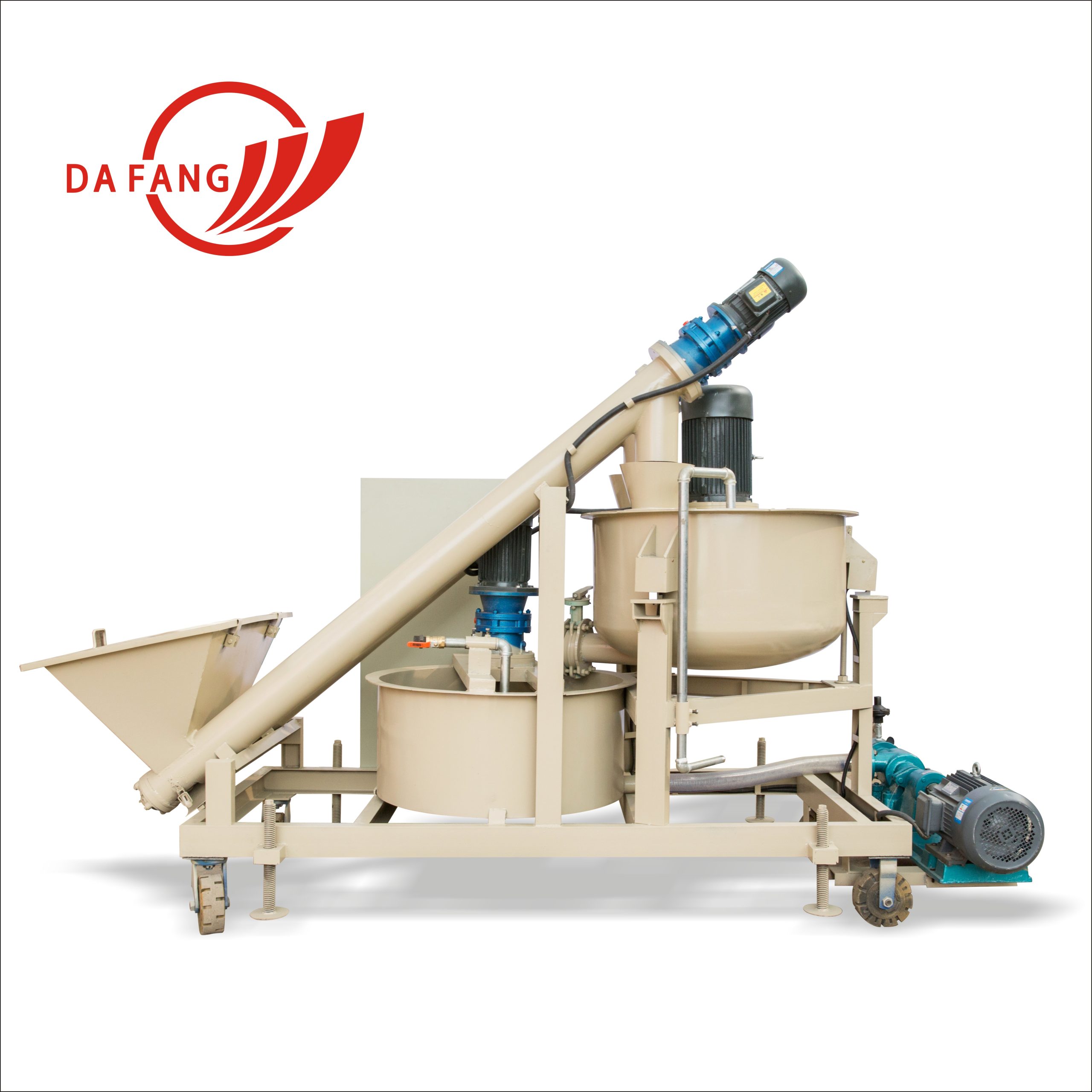 Top-rated concrete grouting pump with mixer mobile construction equipment