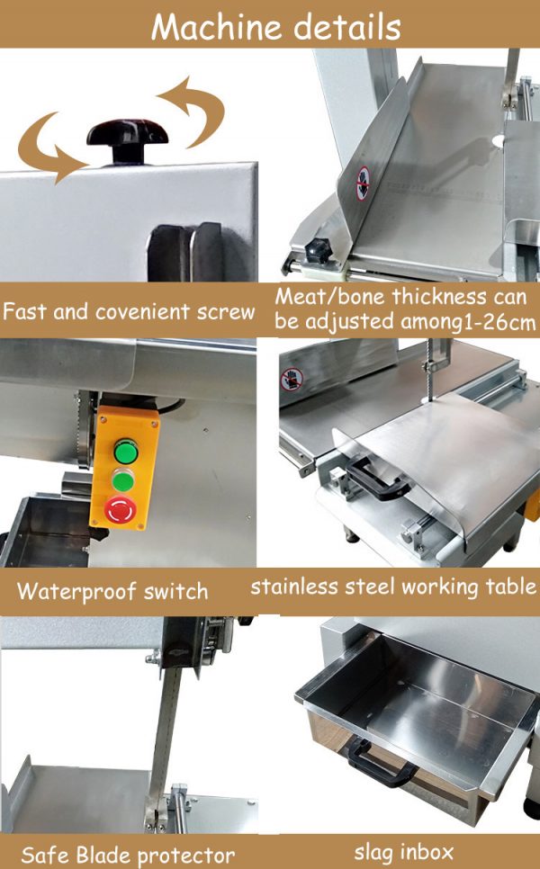 Factory directly sales electric bone cutter machine /electric bone saw machine for sale for industrial - Image 3
